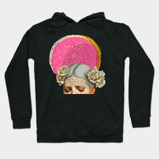 Polka Dot Lady Face Hoodie